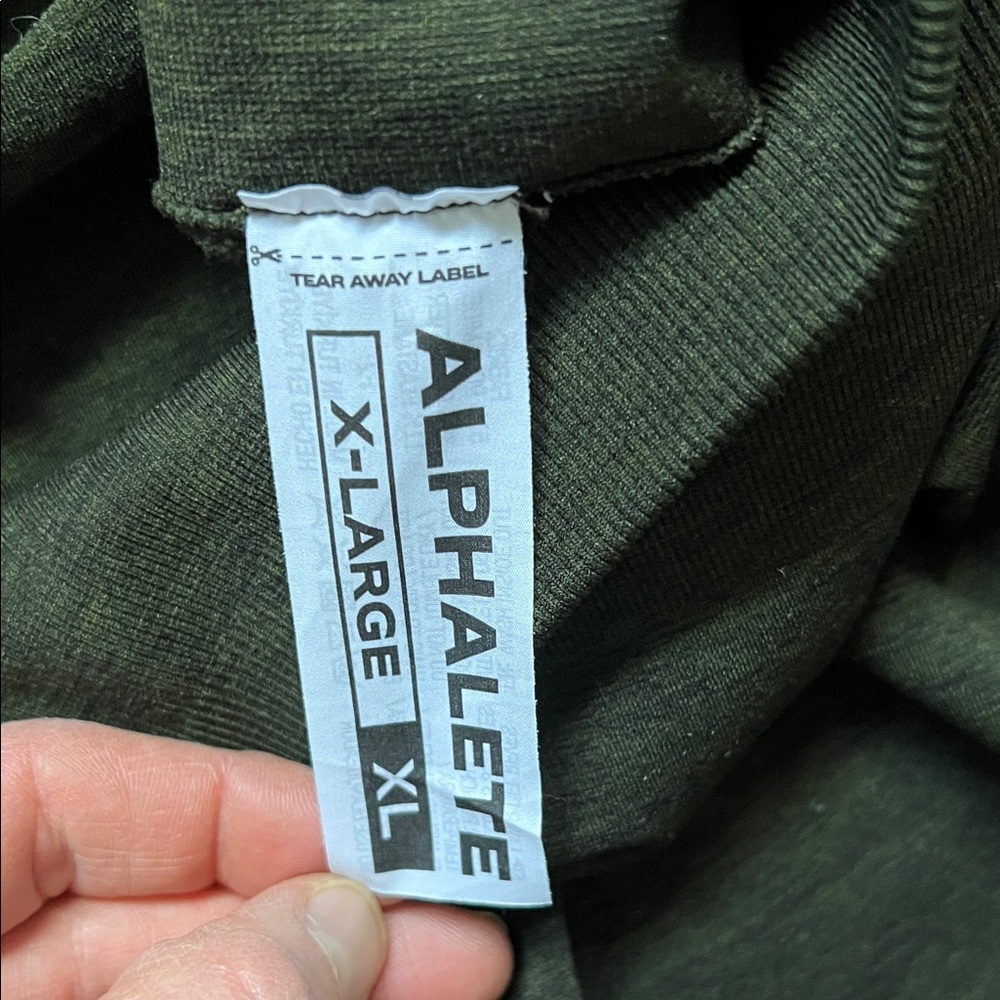 Alphalete Women’s Dark Green Leggings size XL - Picture 3 of 6